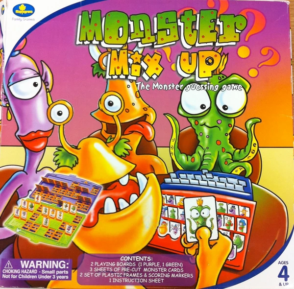 Cover image of Monster Mix Up board game