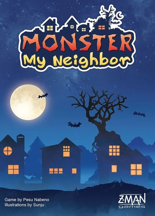 Cover image of Monster My Neighbor board game