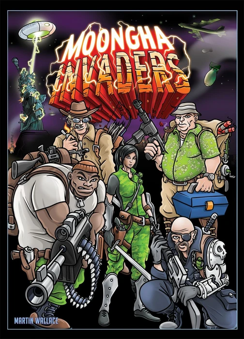 Cover image of Moongha Invaders: Two Player board game