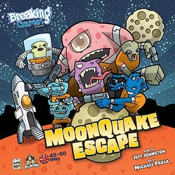 Cover image of MoonQuake Escape board game