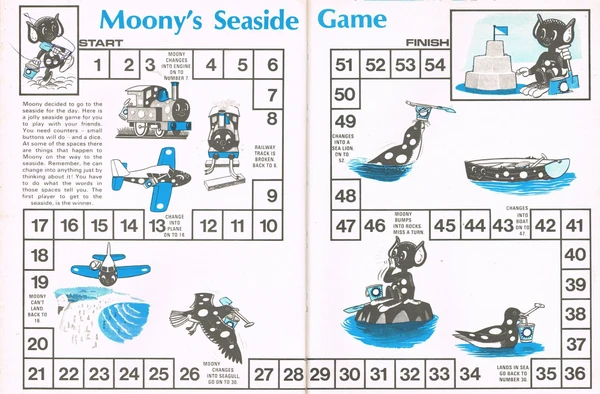 Cover image of Moony's Seaside Game board game