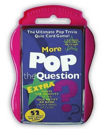 Cover image of More Pop the Question Extra board game