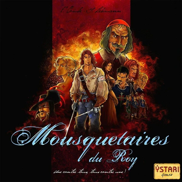 Cover image of Mousquetaires du Roy board game