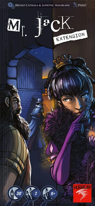 Cover image of Mr. Jack: Extension board game