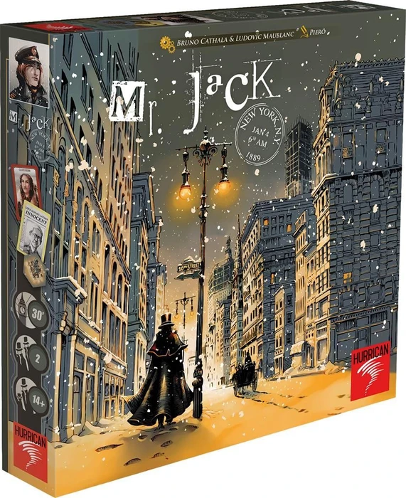 Cover image of Mr. Jack in New York board game