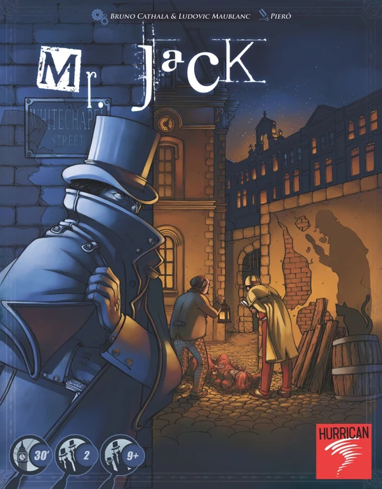 Cover image of Mr. Jack board game