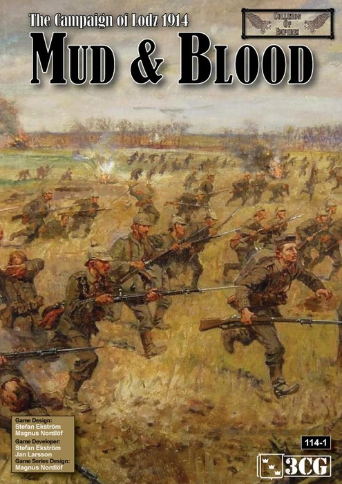 Cover image of Mud & Blood board game