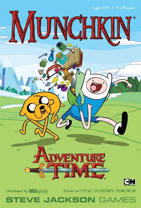 Cover image of Munchkin Adventure Time board game