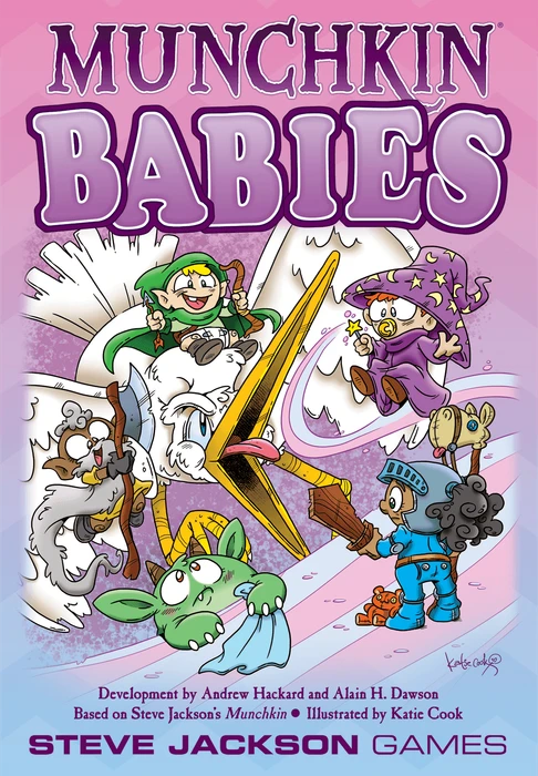 Cover image of Munchkin Babies board game