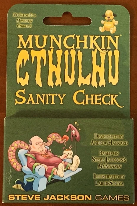 Cover image of Munchkin Cthulhu: Sanity Check board game