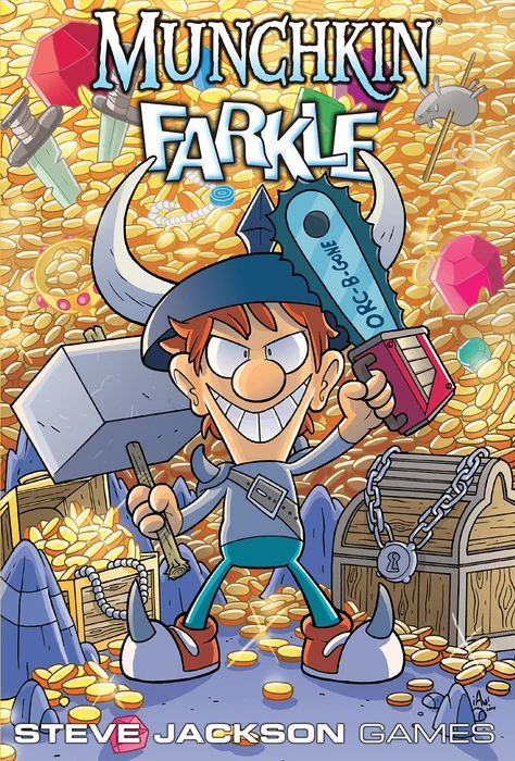 Cover image of Munchkin Farkle board game