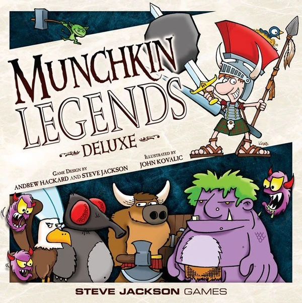 Cover image of Munchkin Legends Deluxe board game