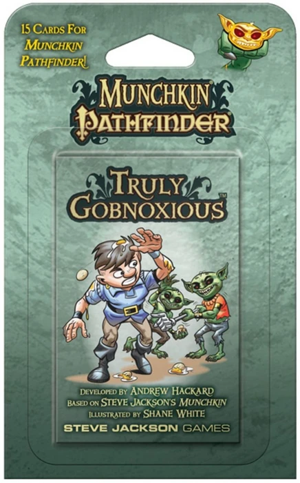 Cover image of Munchkin Pathfinder: Truly Gobnoxious board game