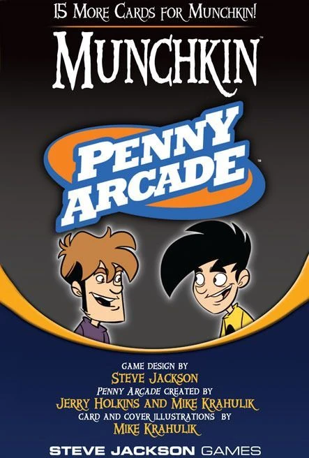 Cover image of Munchkin Penny Arcade board game