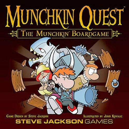Cover image of Munchkin Quest board game