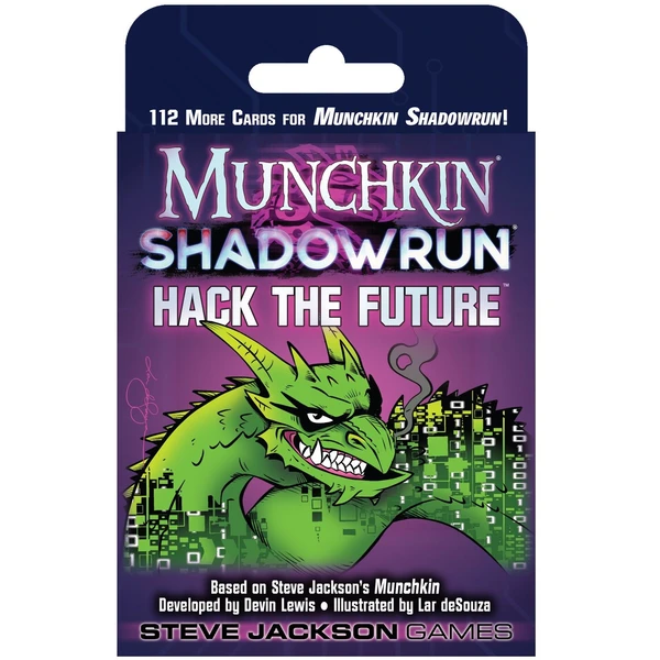 Cover image of Munchkin Shadowrun: Hack the Future board game