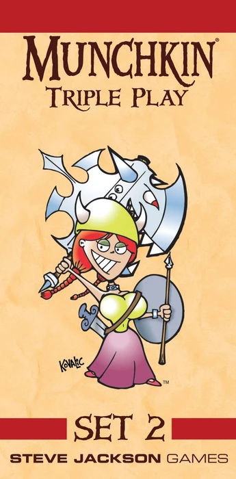 Cover image of Munchkin Triple Play: Set 2 board game