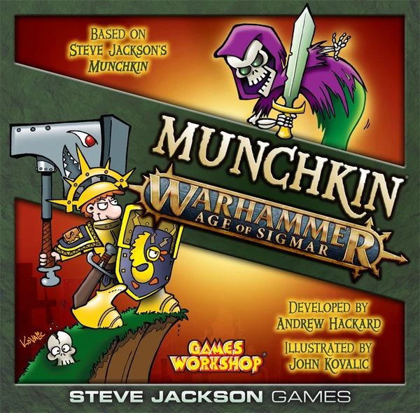 Cover image of Munchkin Warhammer: Age of Sigmar board game
