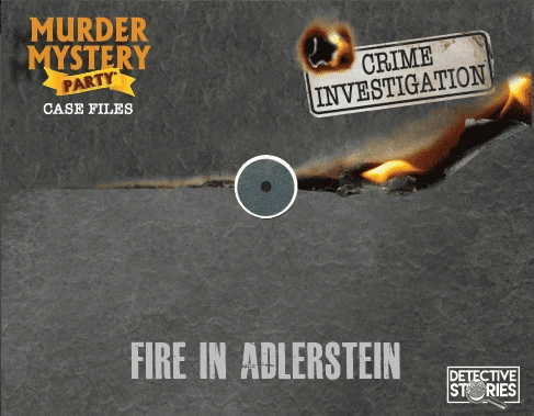 Cover image of Murder Mystery Party Case Files: Fire in Adlerstein board game