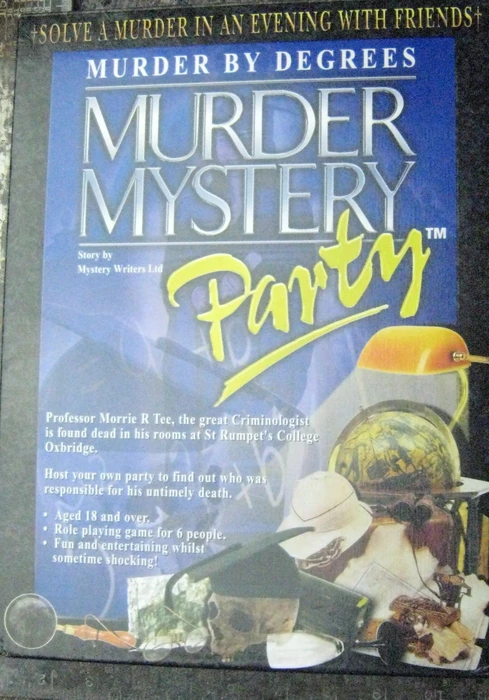 Cover image of Murder Mystery Party: Murder by Degrees board game
