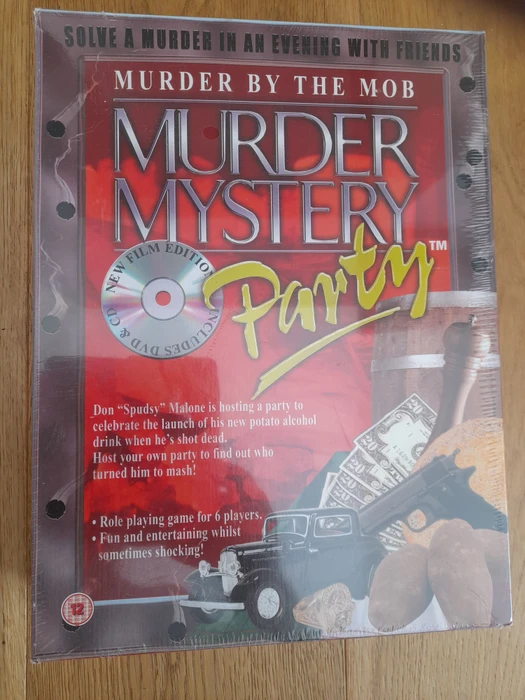 Cover image of Murder Mystery Party: Murder by the Mob board game