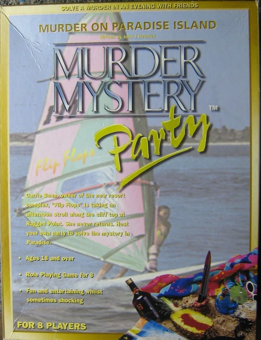 Cover image of Murder Mystery Party: Murder on Paradise Island board game