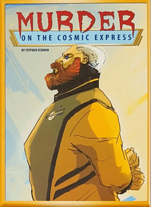 Cover image of Murder on the Cosmic Express board game