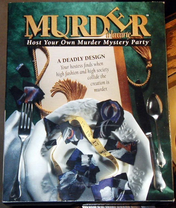Cover image of Murder à la carte: A Deadly Design board game
