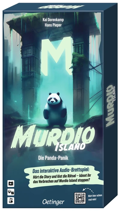 Cover image of Murdio Island: The Panda Panic board game