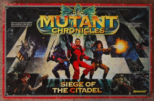 Cover image of Mutant Chronicles: Siege of the Citadel board game