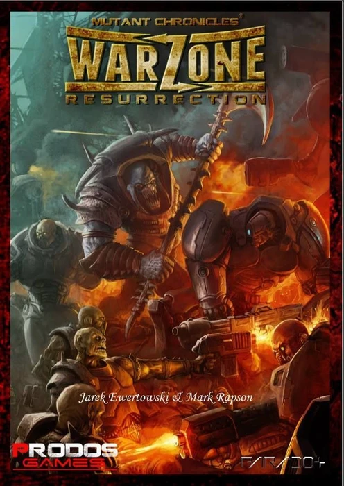 Cover image of Mutant Chronicles Warzone Resurrection board game