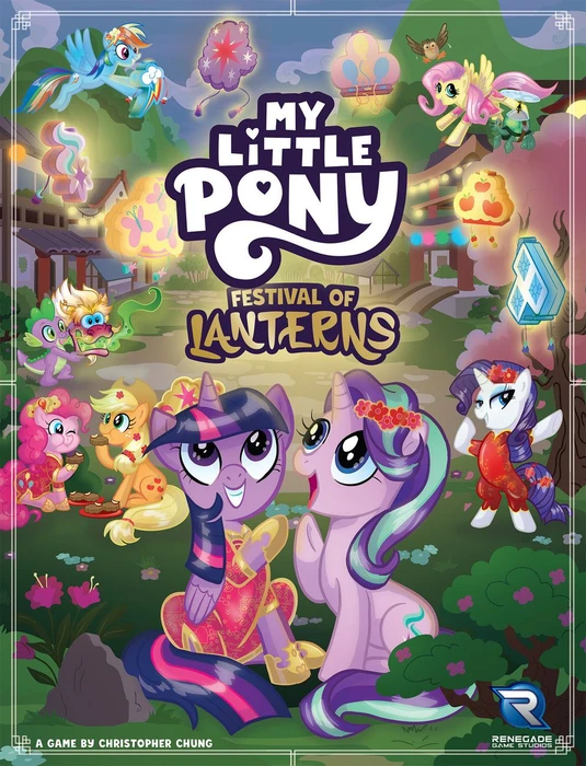 Cover image of My Little Pony: Festival of Lanterns board game