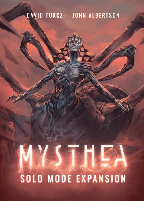 Cover image of Mysthea: Solo Mode Expansion board game