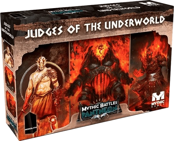 Cover image of Mythic Battles: Pantheon – Judges of the Underworld board game