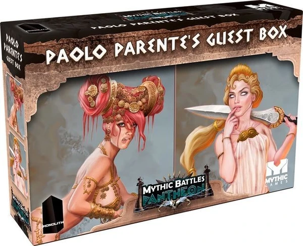 Cover image of Mythic Battles: Pantheon – Paolo Parente's Guest Box board game