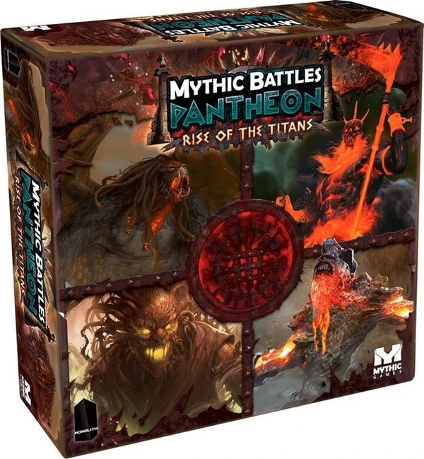 Cover image of Mythic Battles: Pantheon – Rise of the Titans board game