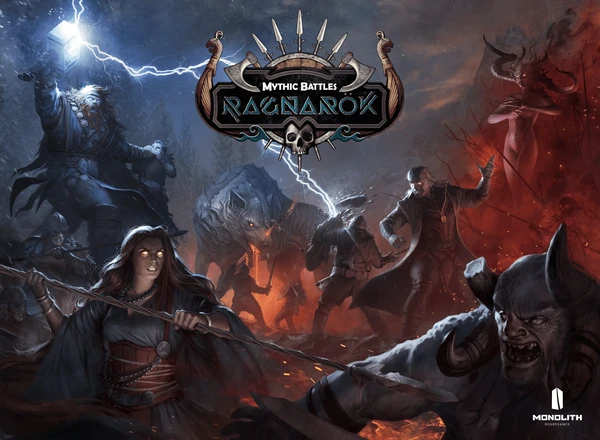 Cover image of Mythic Battles: Ragnarök board game