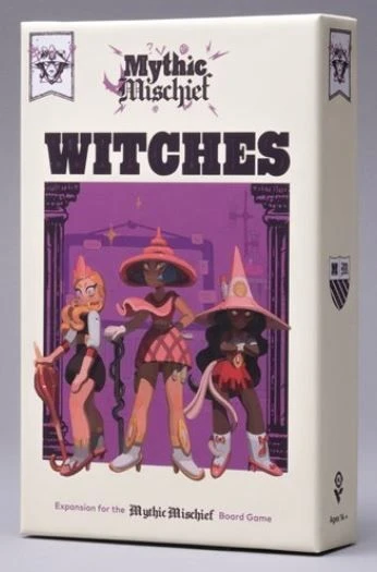Cover image of Mythic Mischief: Witches Expansion board game