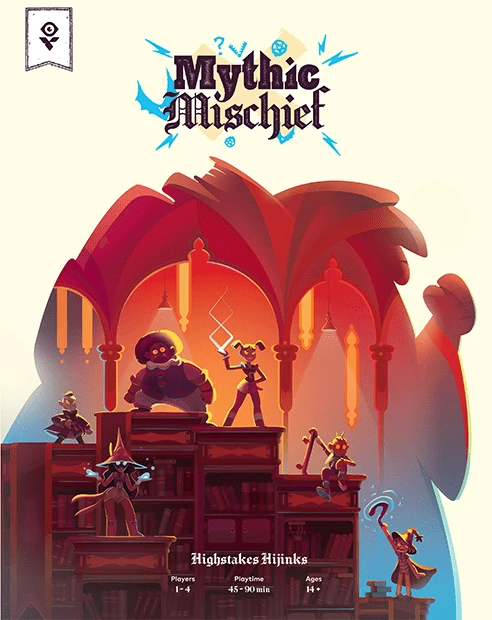 Cover image of Mythic Mischief board game