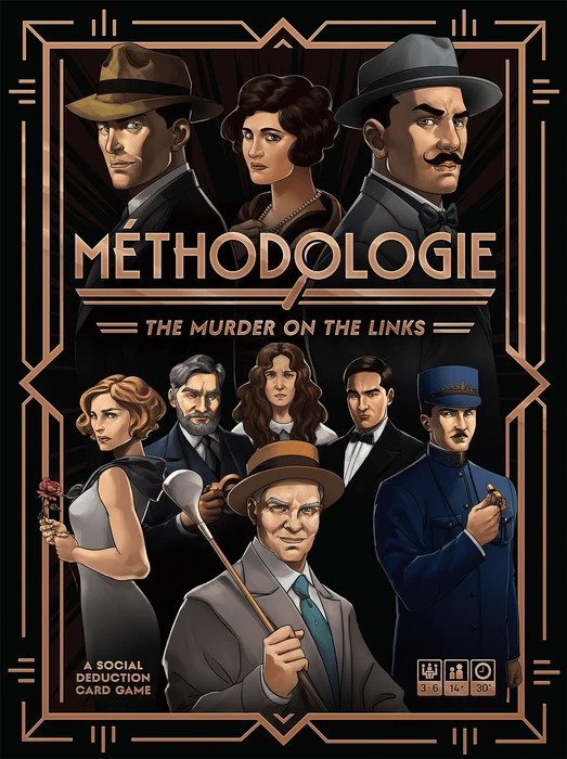 Cover image of Méthodologie: The Murder on the Links board game