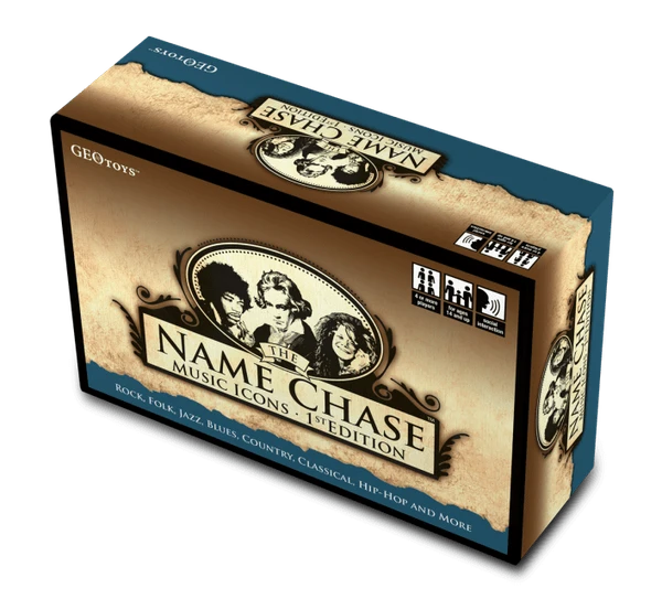 Cover image of Name Chase:  Musical Icons board game