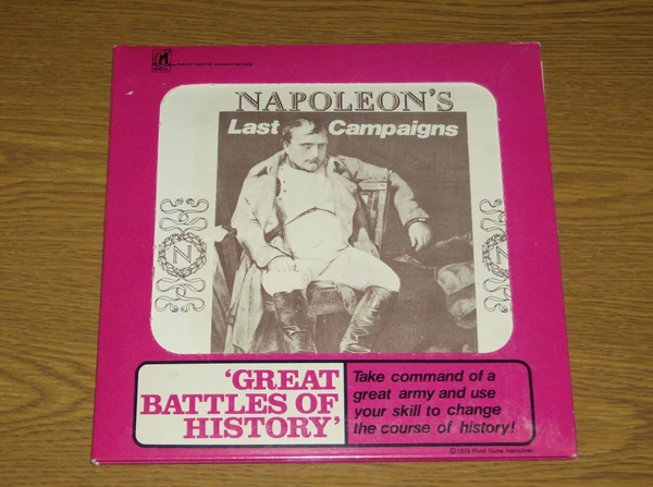 Cover image of Napoleon's Last Campaigns board game
