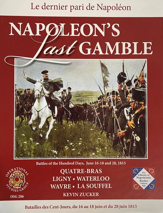 Cover image of Napoleon's Last Gamble: Battles of the Hundred Days board game