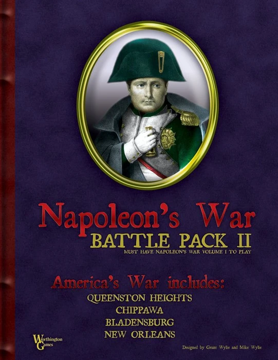 Cover image of Napoleon's War: Battle Pack II – America's War board game