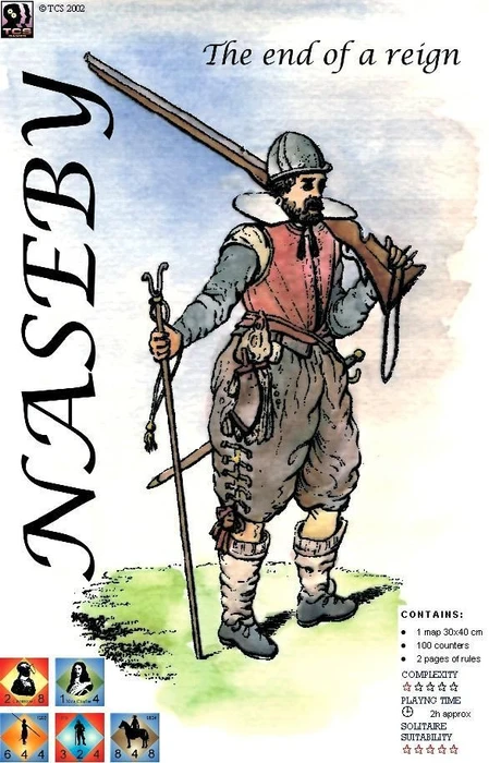 Cover image of Naseby: The End of a Reign board game