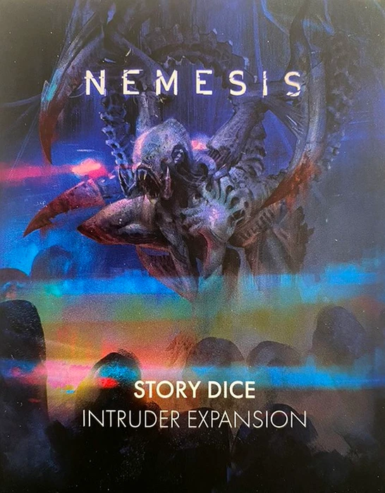 Cover image of Nemesis: Story Dice Expansion – Intruder board game