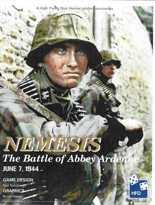 Cover image of Nemesis: The Battle of Abbey Ardenne, June 7 1944 board game
