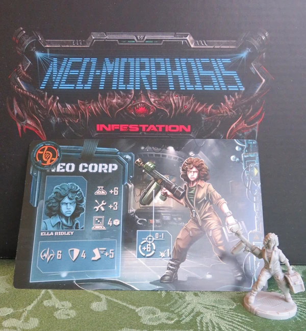 Cover image of Neo-Morphosis: Infestation – Ella Ridley Expansion board game