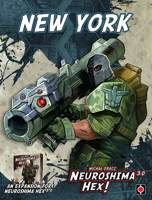 Cover image of Neuroshima Hex! 3.0: New York board game