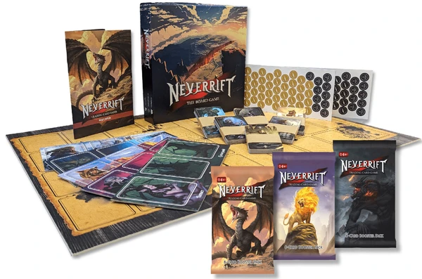 Cover image of Neverrift TCG board game